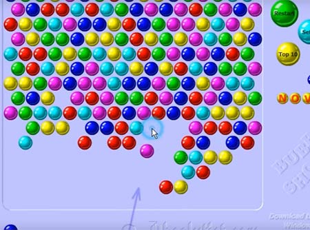game bubble shooter download